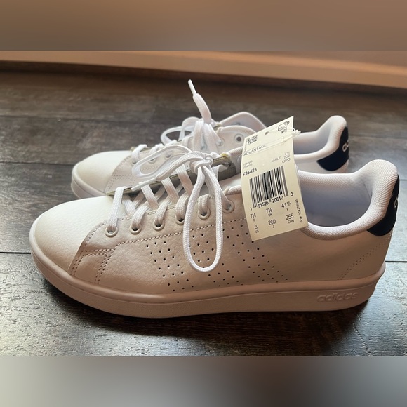 adidas gazelle silver green womens adidas Advantage Shoes Chalk White  Racketnow.com
